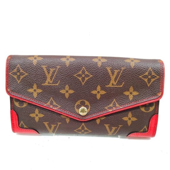 Louis Vuitton Monogram Portefeuille Sarah Retiro Long Wallet - Picture 3 of 12